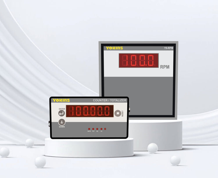 Counter Or Totalizer And RPM Meter