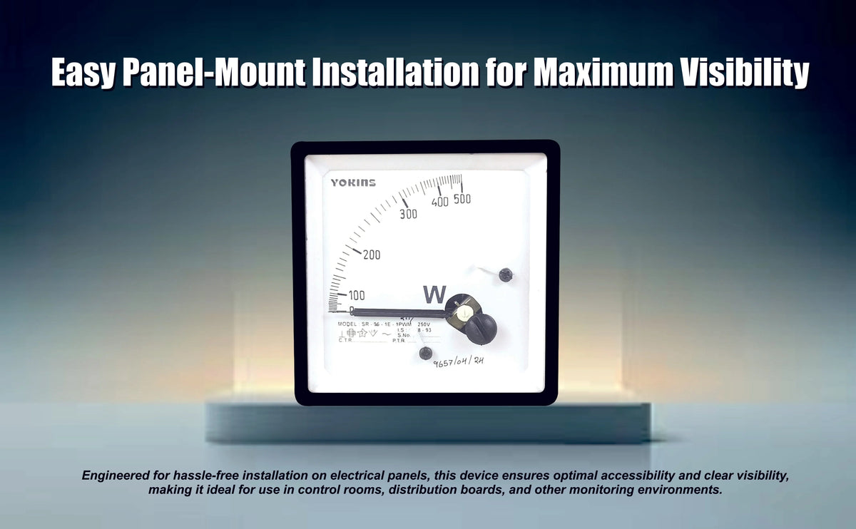 ANALOG PANEL METER – Yokins Instruments