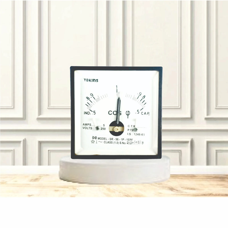 Analog Power Factor Meter - Yokins Instruments