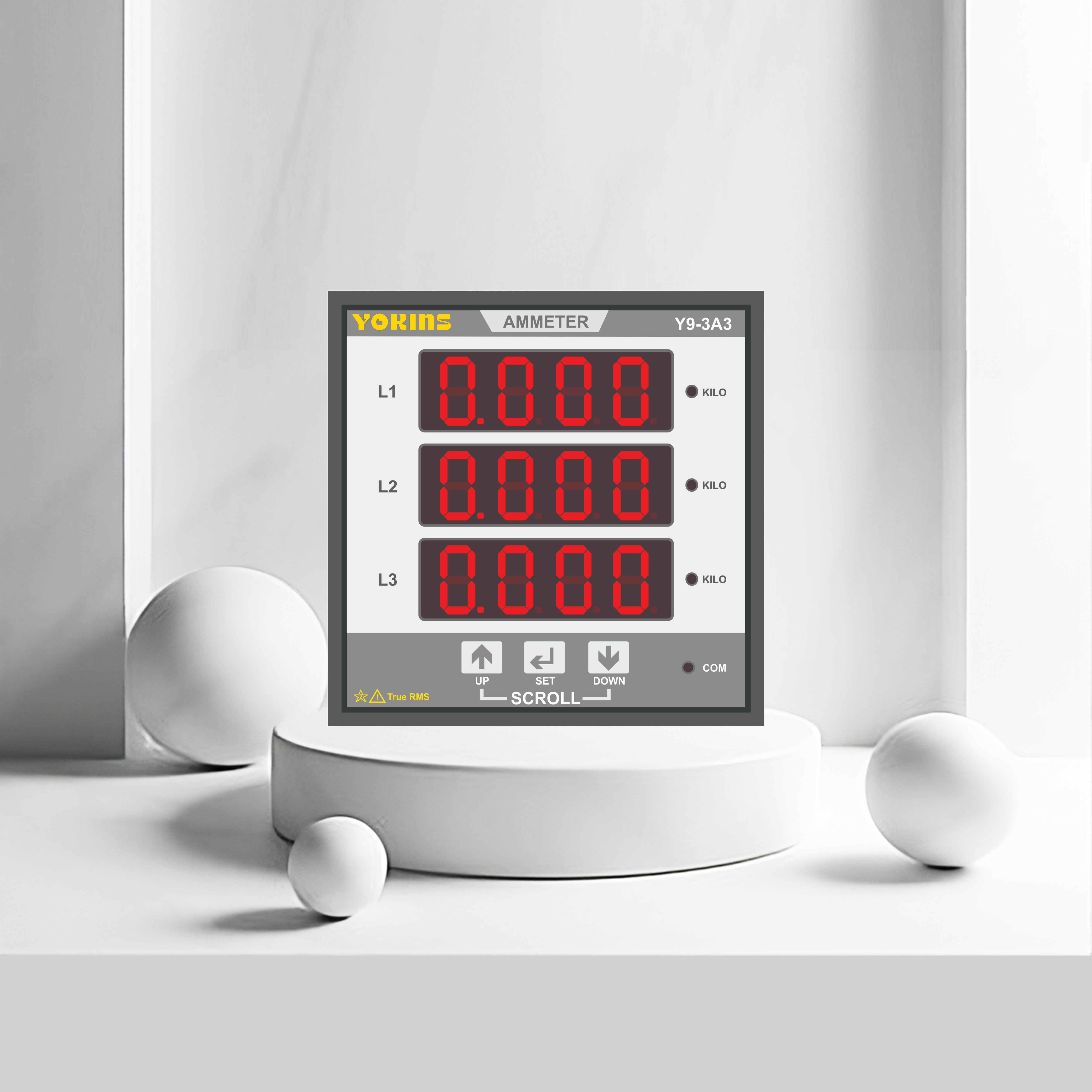 AC Ammeter (Three Phase)