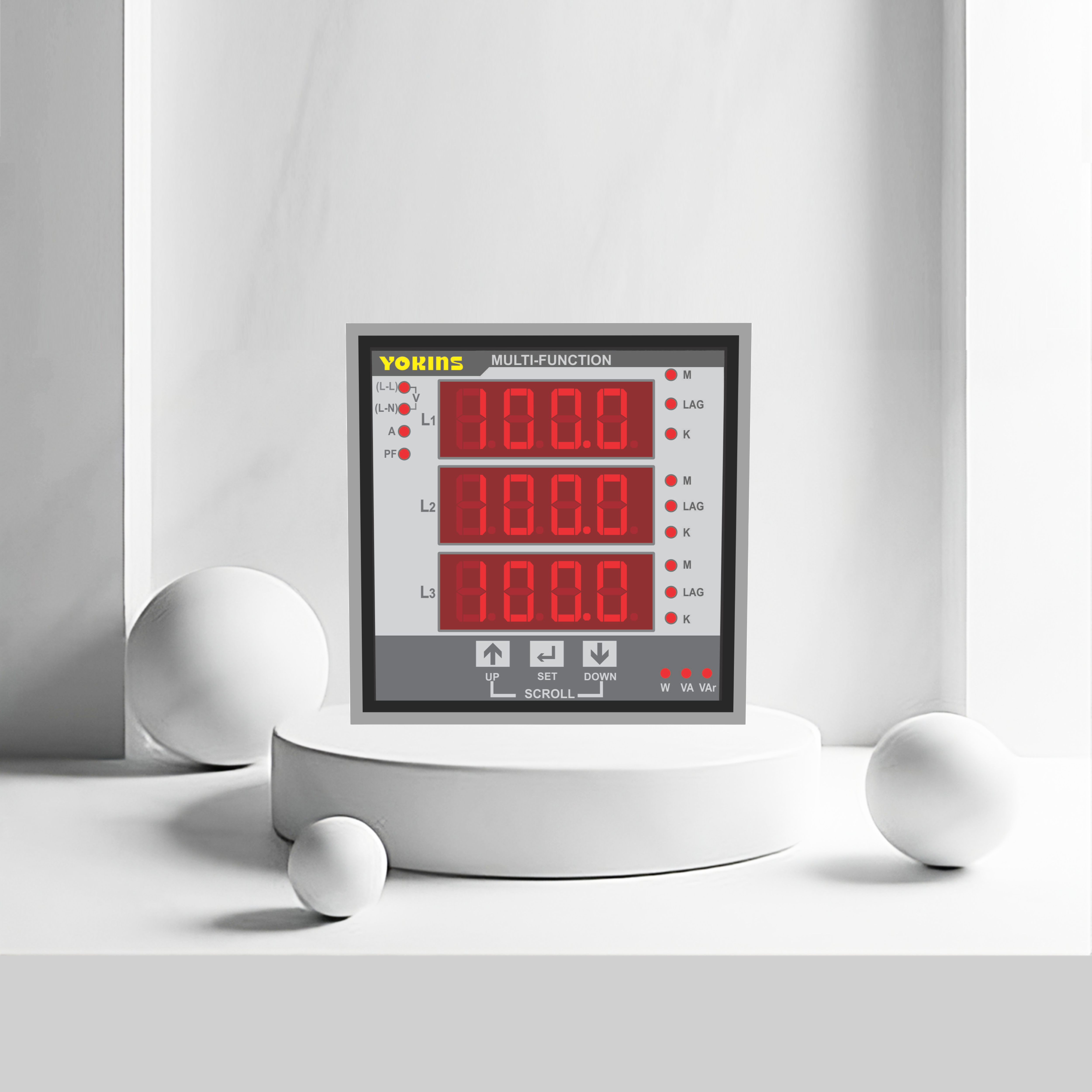 Three Phase Multifunction Meter