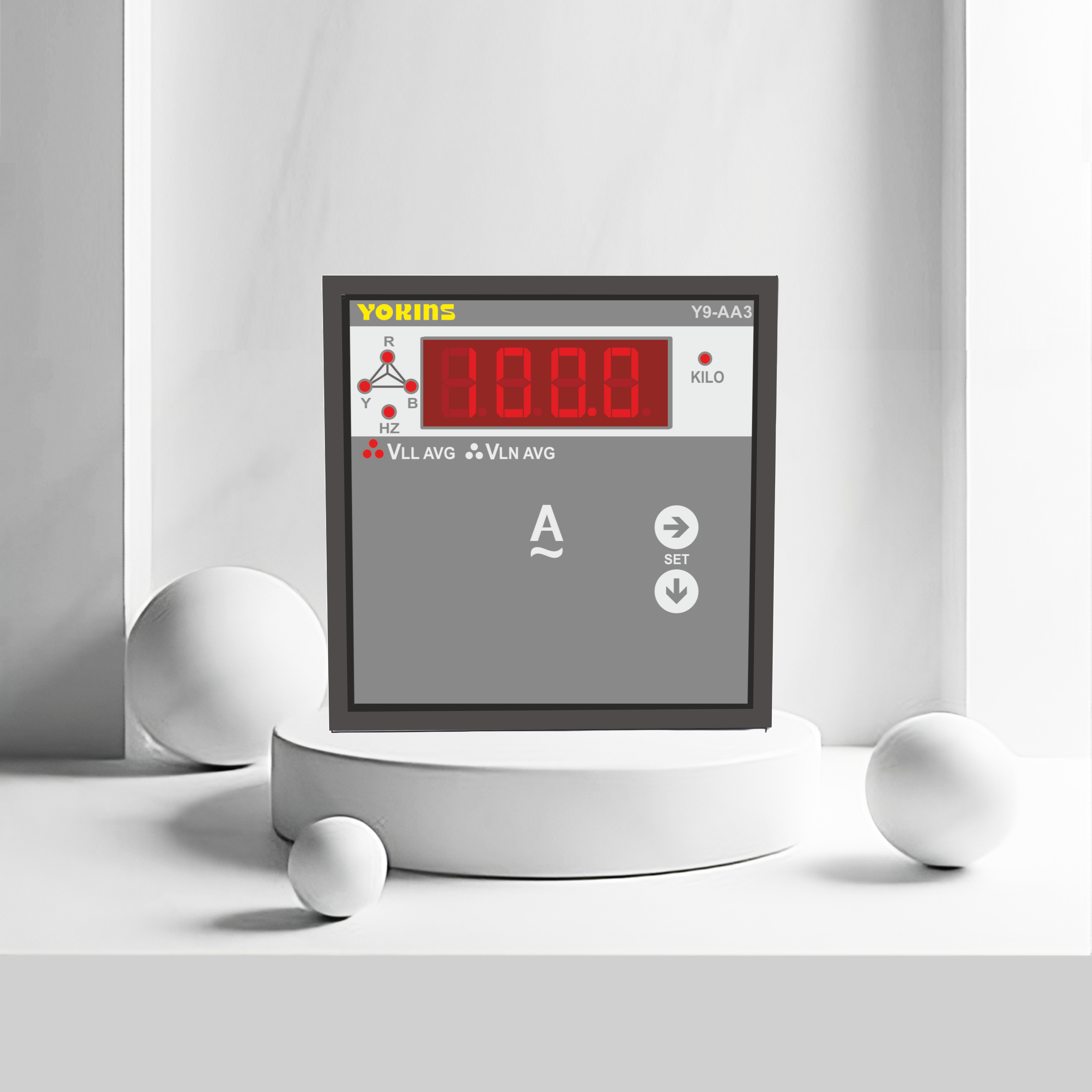 AC Ammeter (Three Phase)