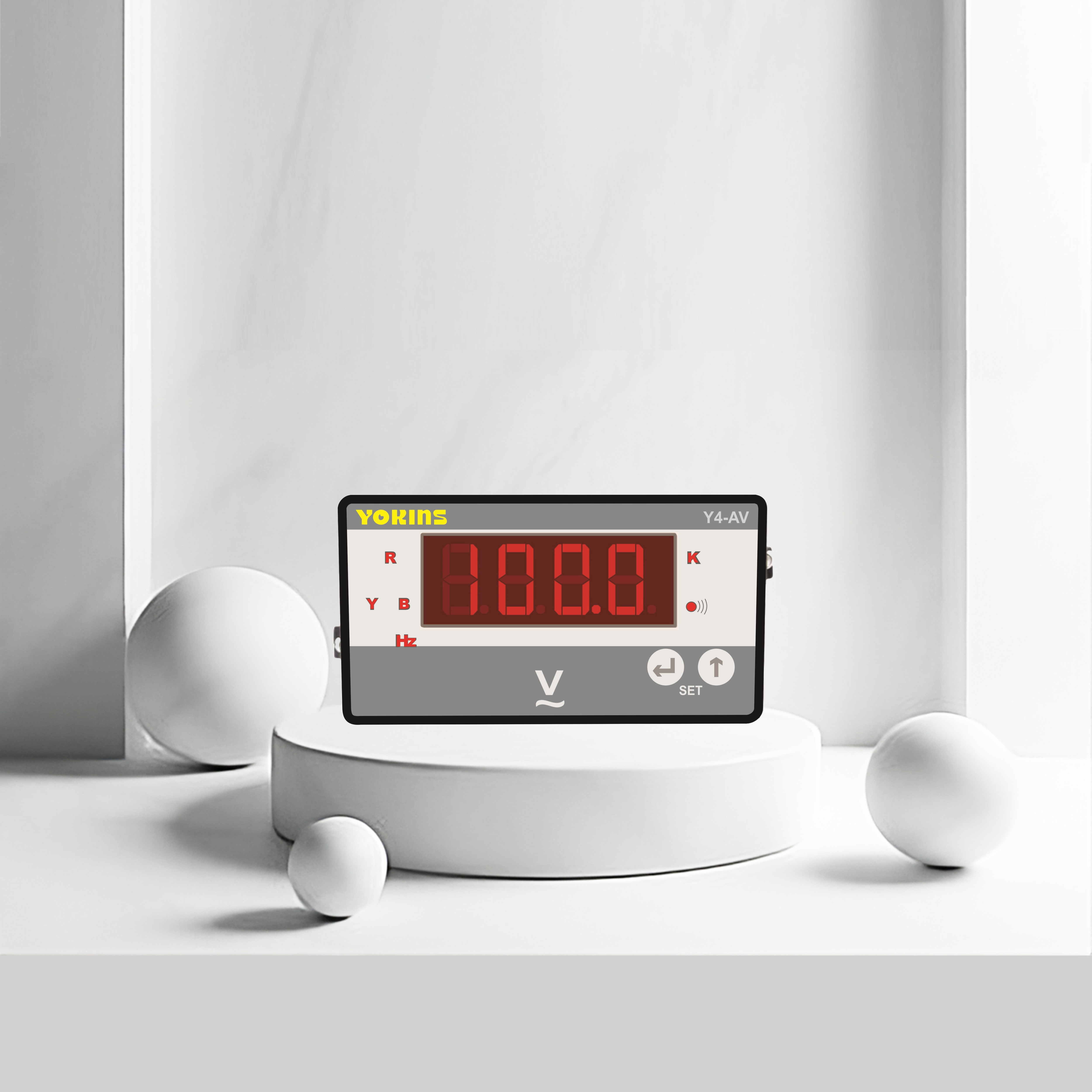 AC Voltmeter (Three Phase)