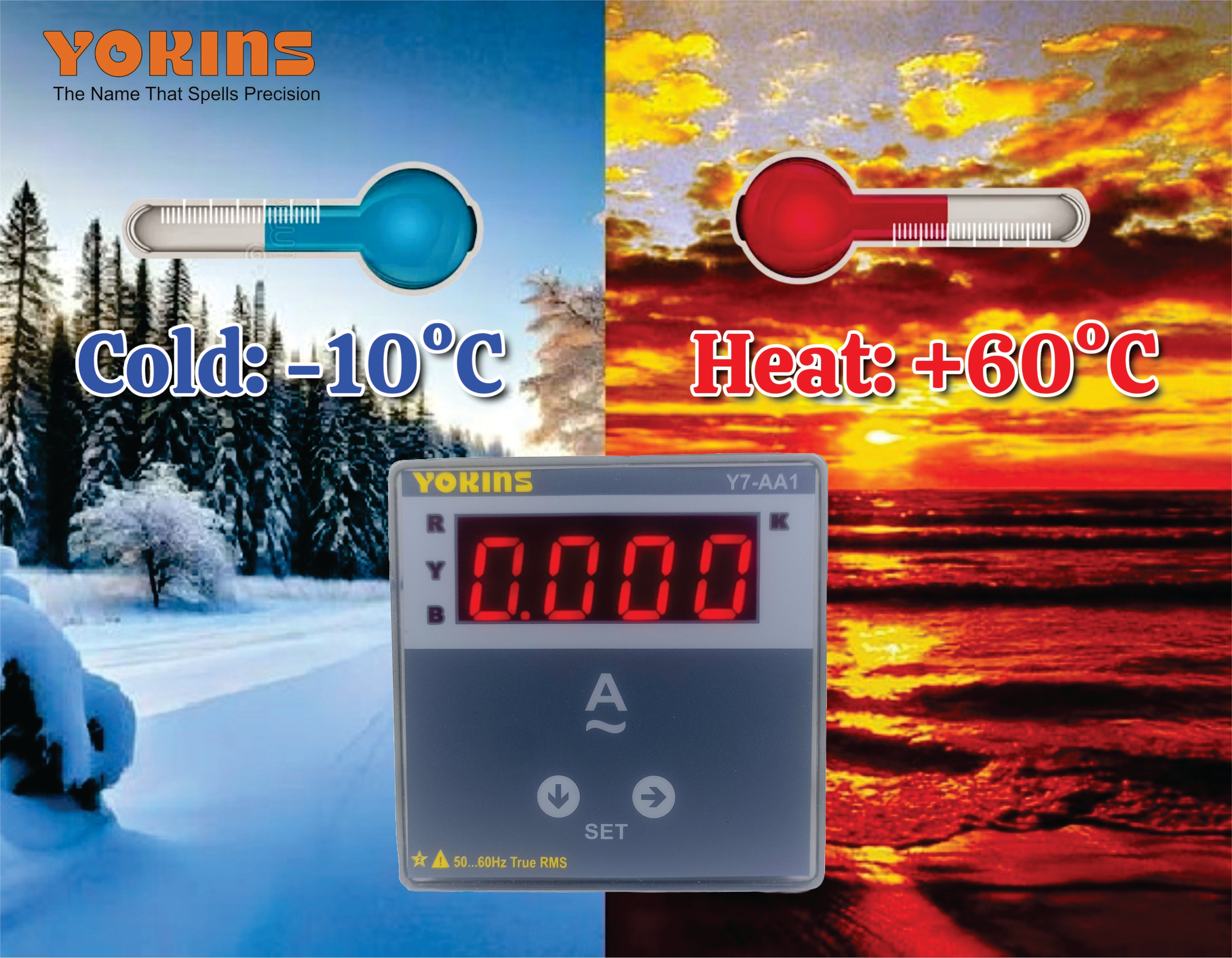 Y7-AA1 AC Ammeter (Single Phase)