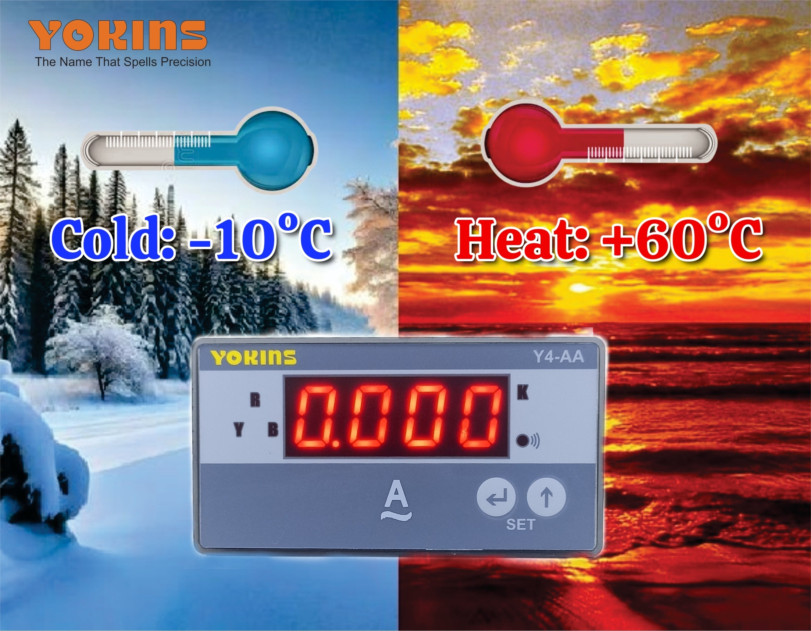 Y4-AA1 AC Ammeter (Single Phase)