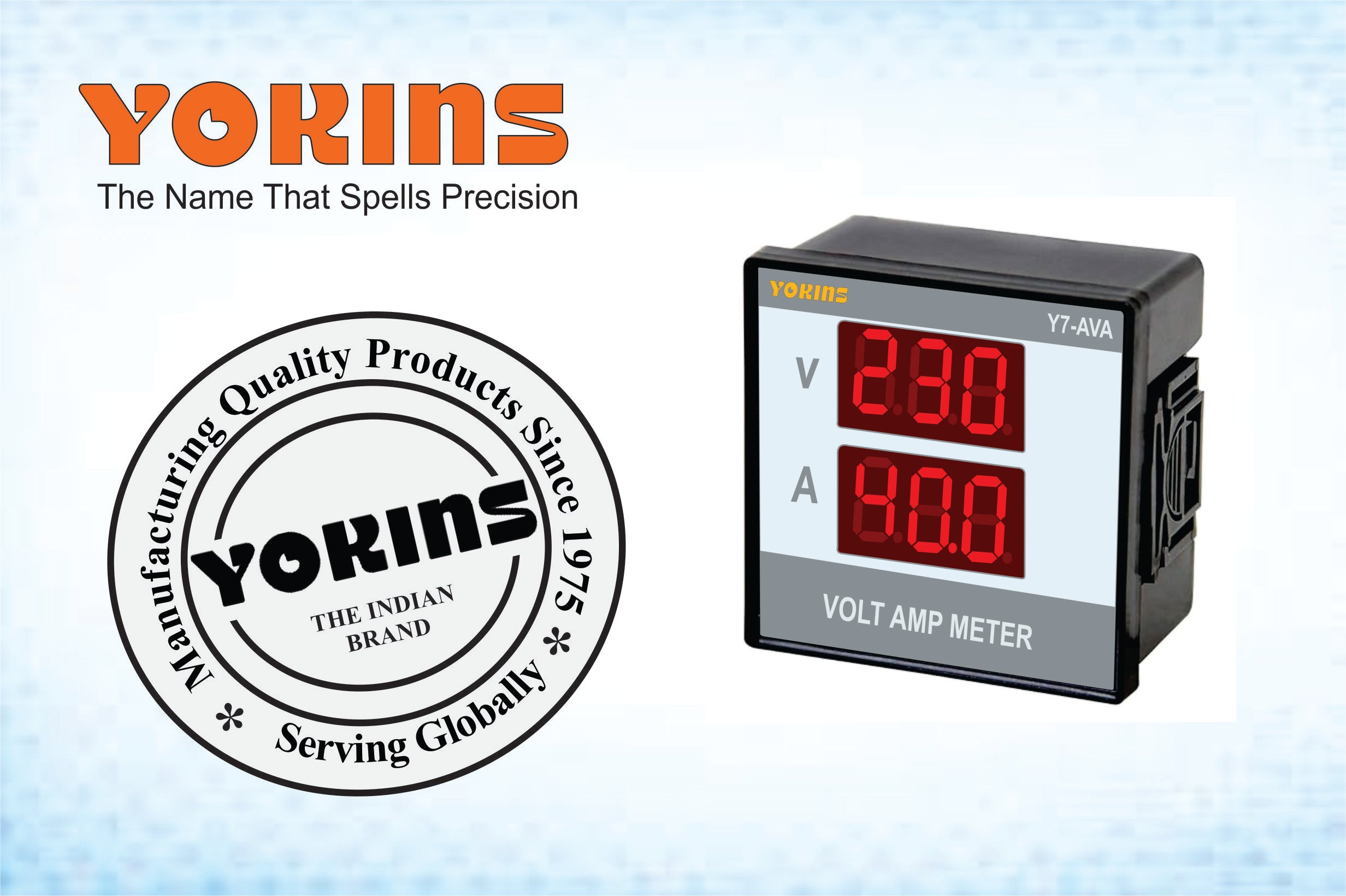 Y7-AVA-SP  AC Volt & Ampere Meter