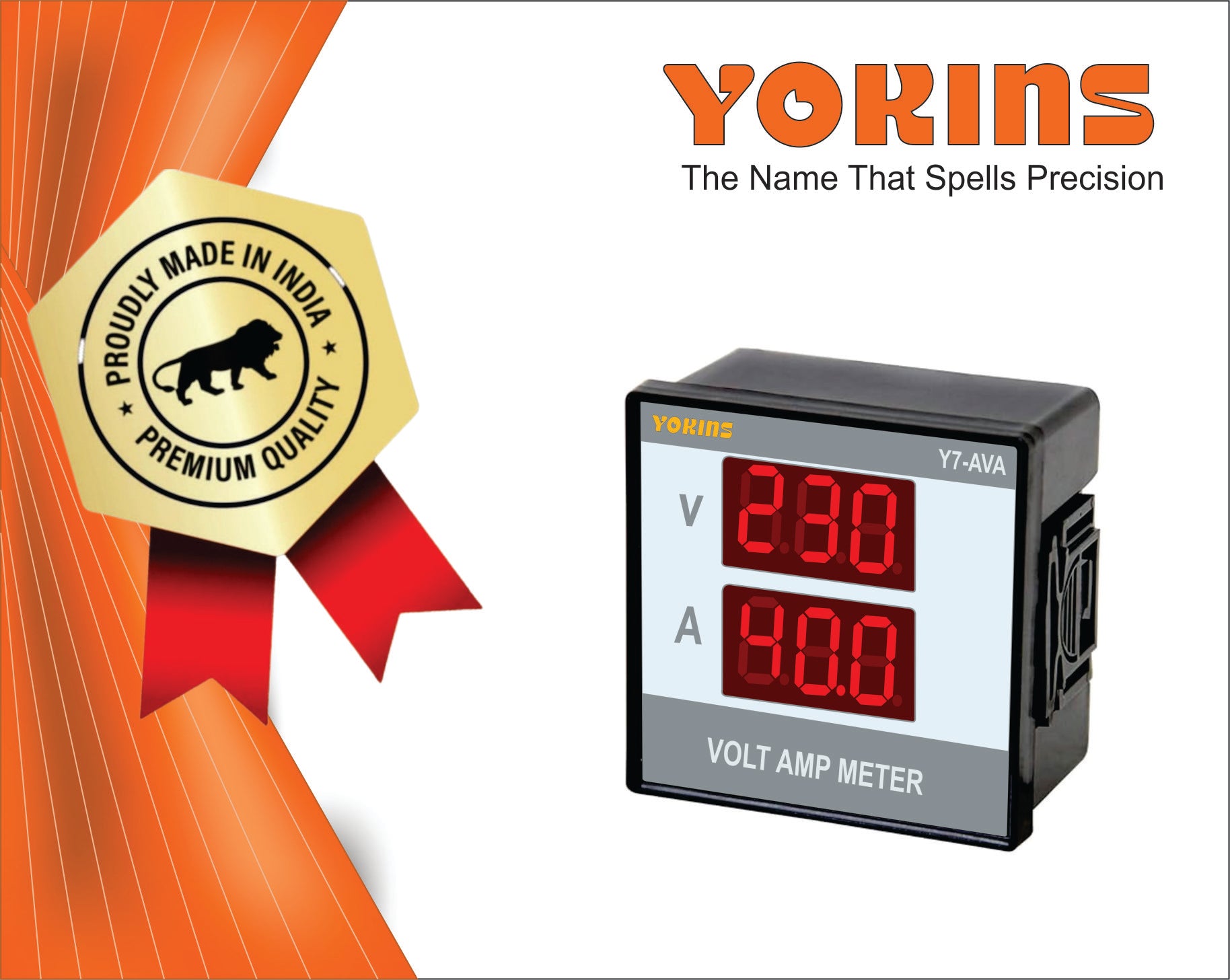 Y7-AVA-SP  AC Volt & Ampere Meter