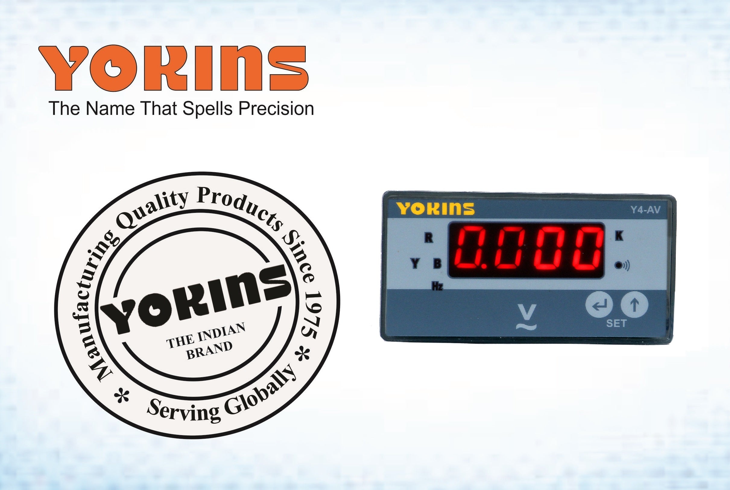 Y4-AV1 AC Voltmeter (Single Phase)