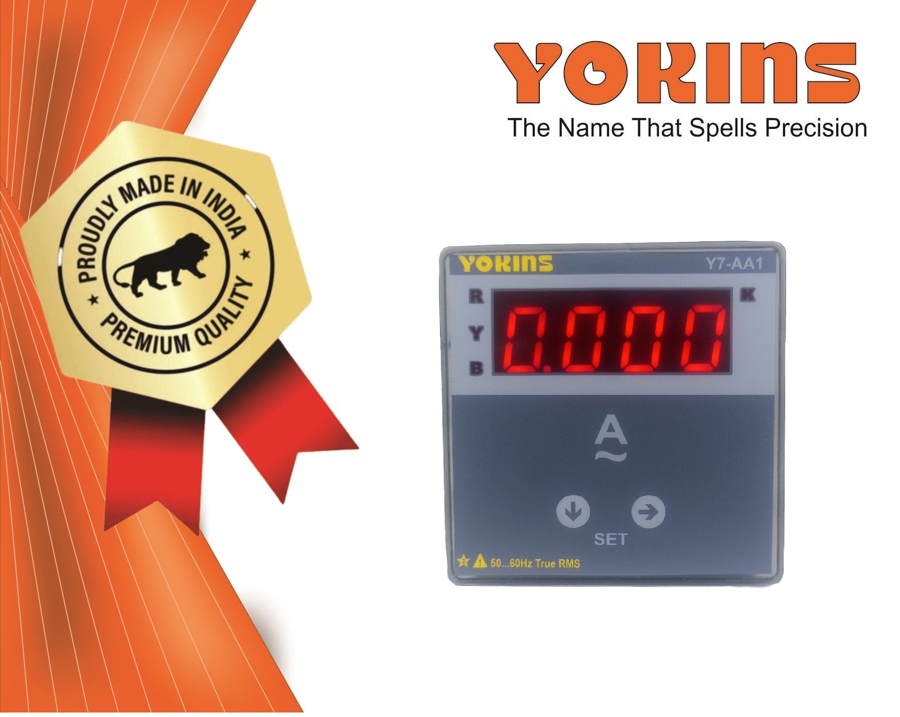 Y7-AA1 AC Ammeter (Single Phase)