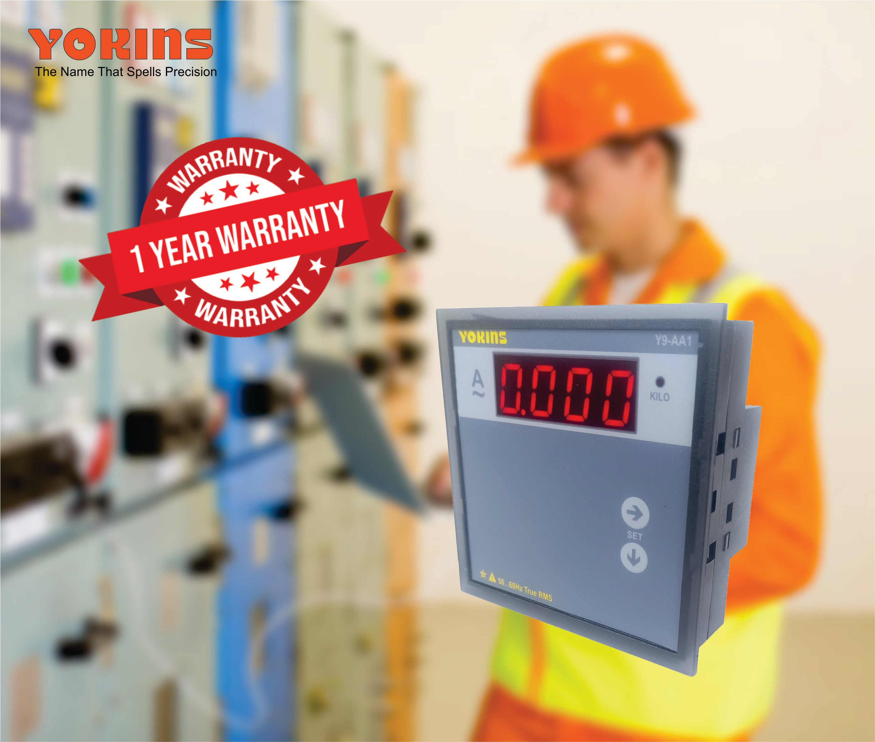 Y9-AA1 AC Ammeter (Single Phase)