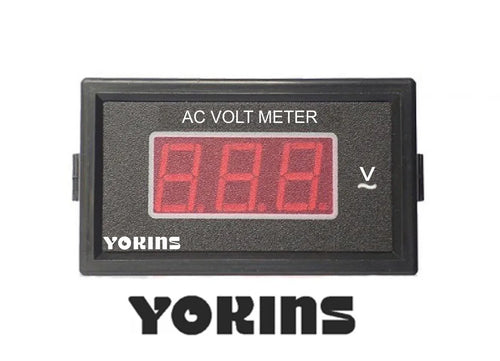 Digital Display AC Voltmeter - Yokins Instruments