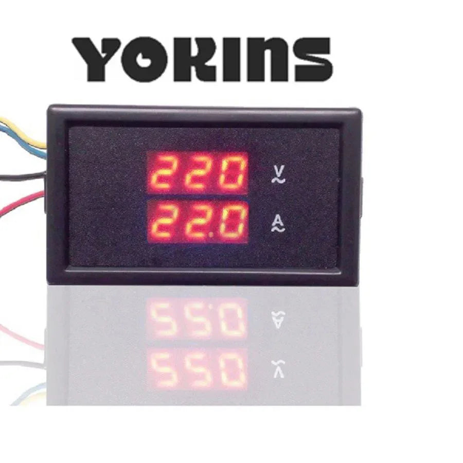 Digital Display Voltmeter and Ammeter - Yokins Instruments