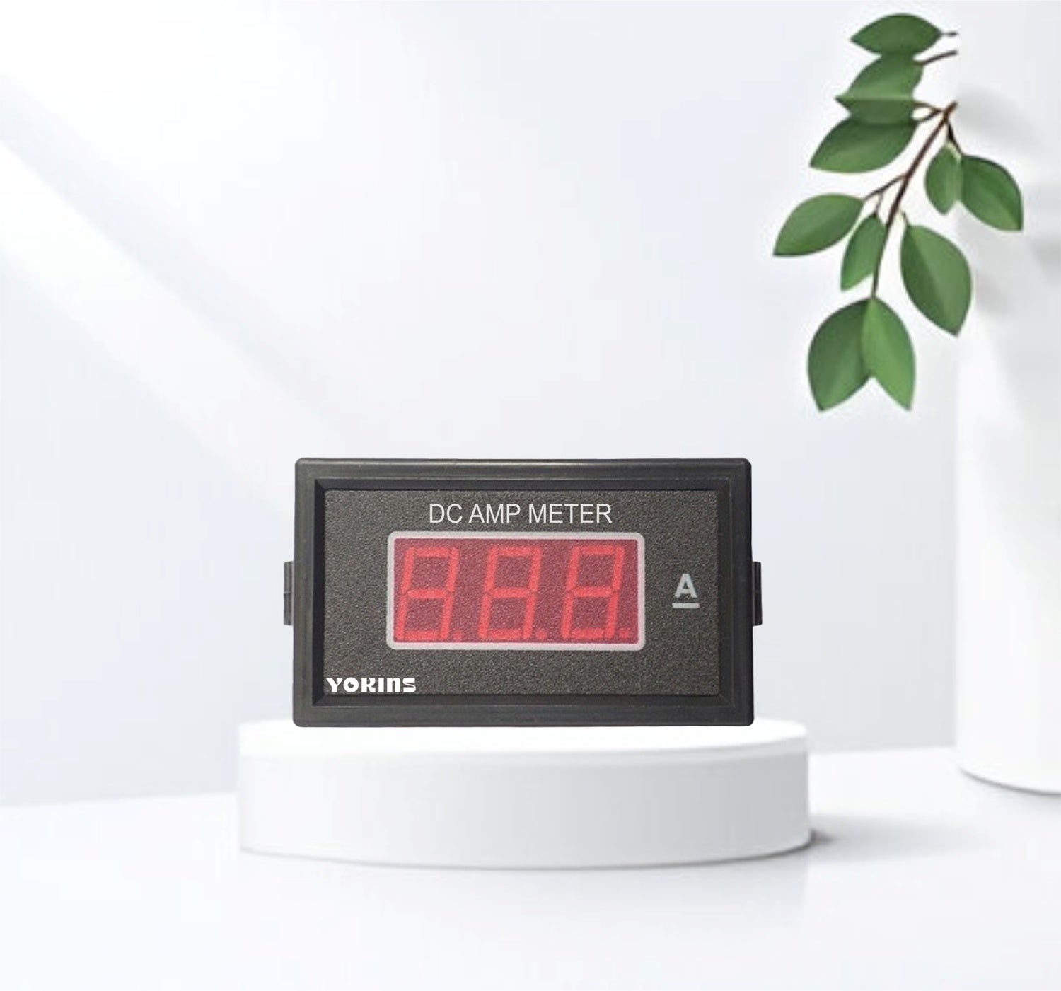 Yokins Instruments digital display showing measurement readings on a sleek, modern electronic device.