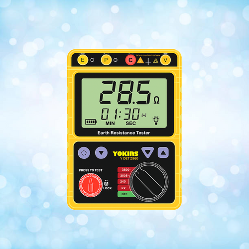 Digital Earth Tester YIDET-2000