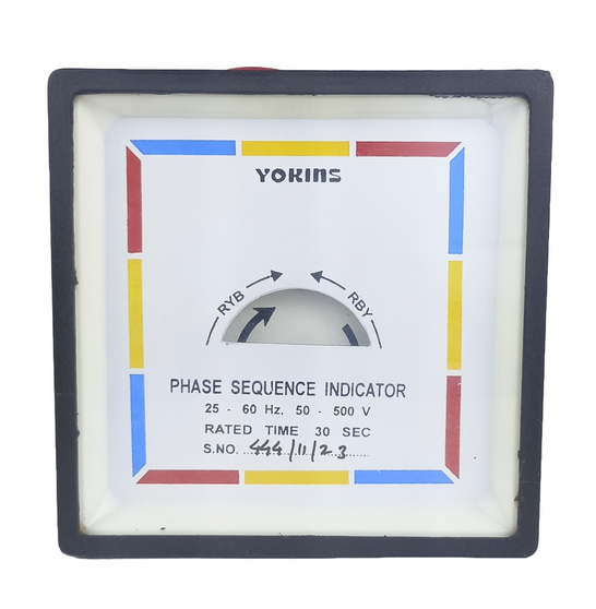 Phase Sequence Indicator