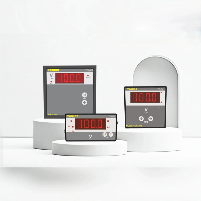 AC Voltmeter (Single Phase) - Yokins Instruments