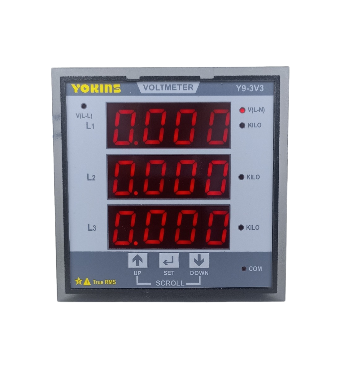 AC Voltmeter (Three Phase)