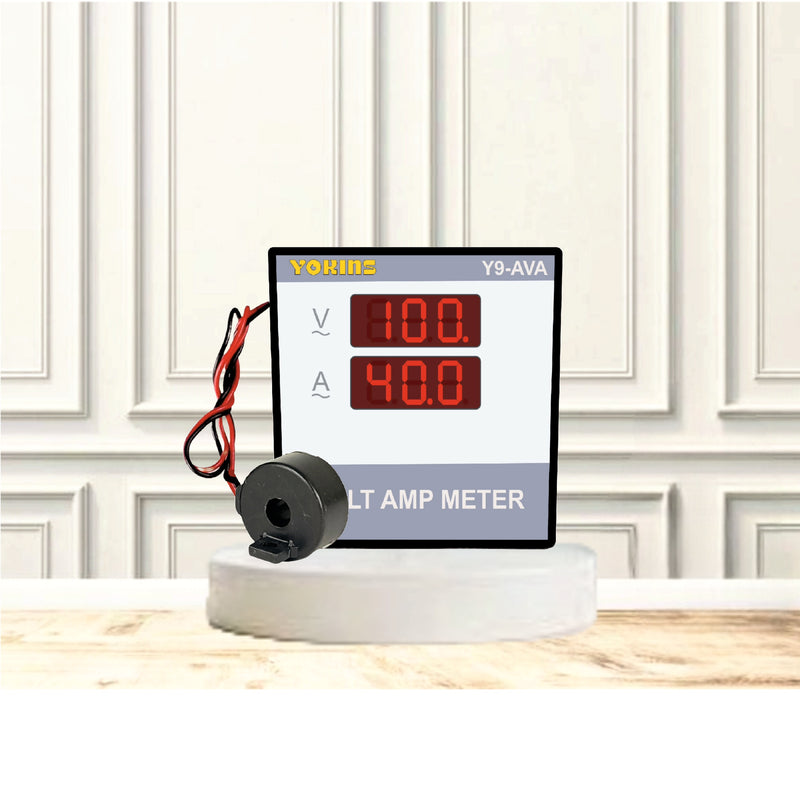 Y9-AVA-SP - AC Volt & Ampere Meter