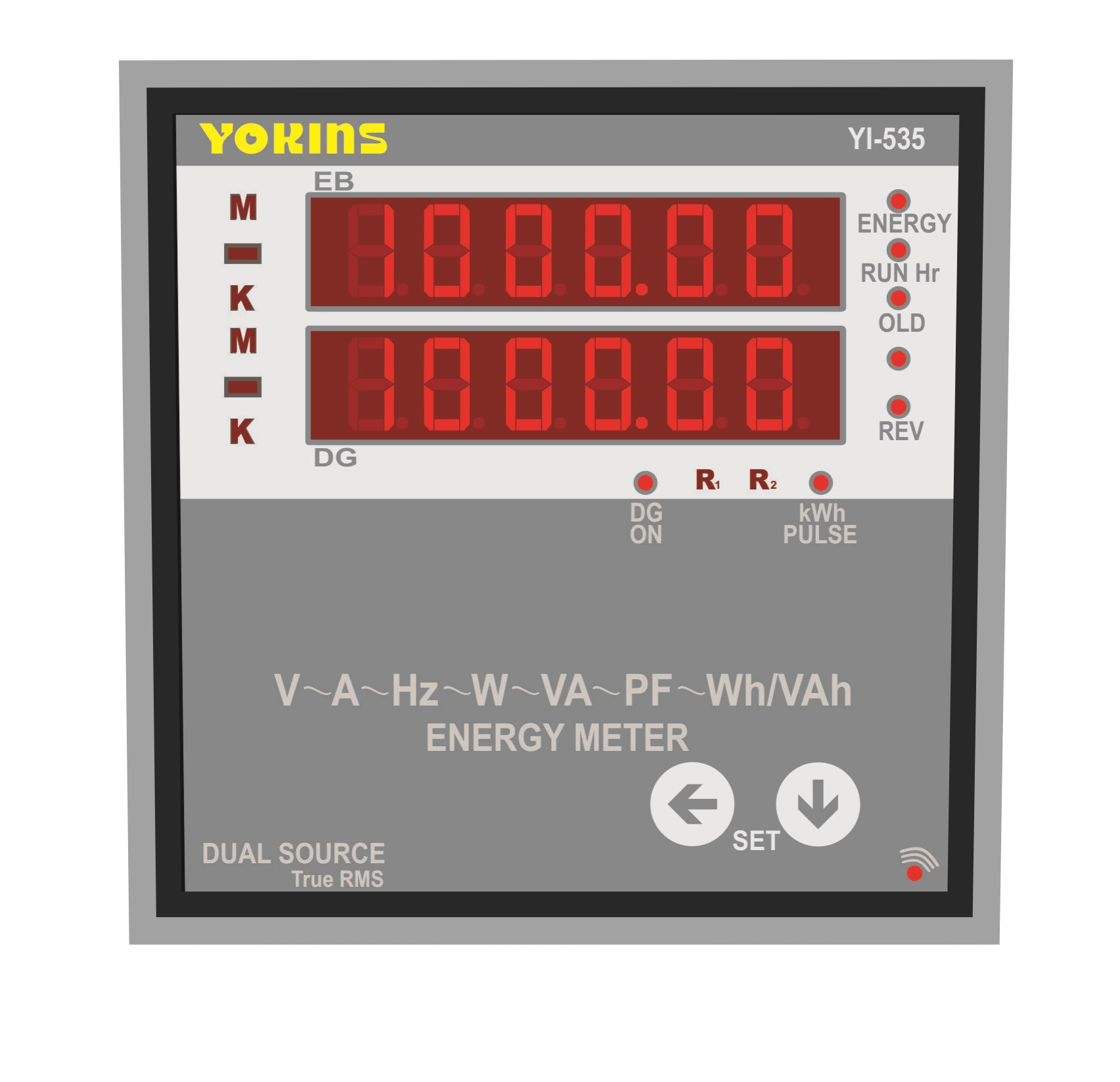 Dual Source Energy Cum Multifunction Meter