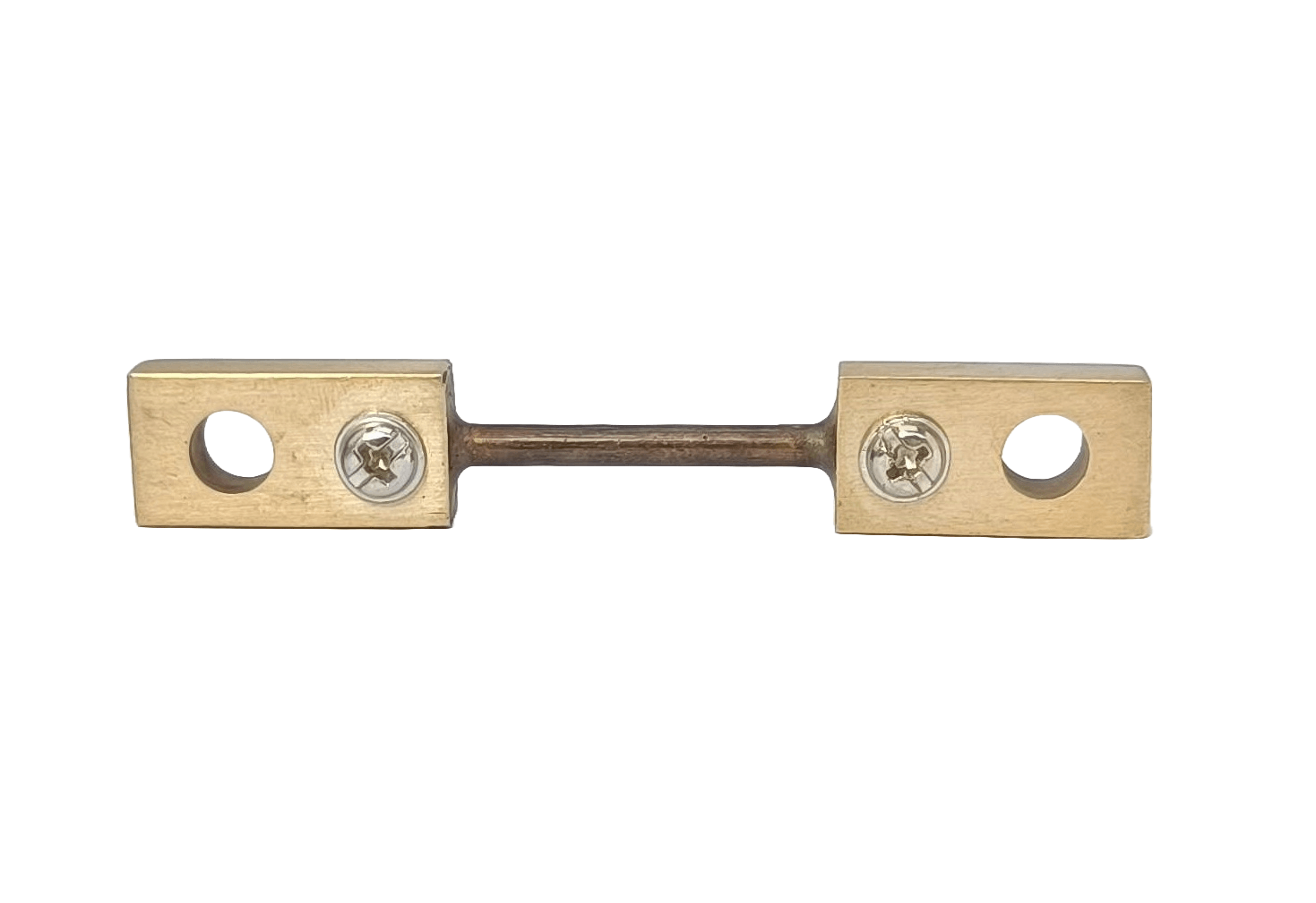 Yokins Instruments cathodic protection shunt for measuring electrical current in corrosion prevention systems.