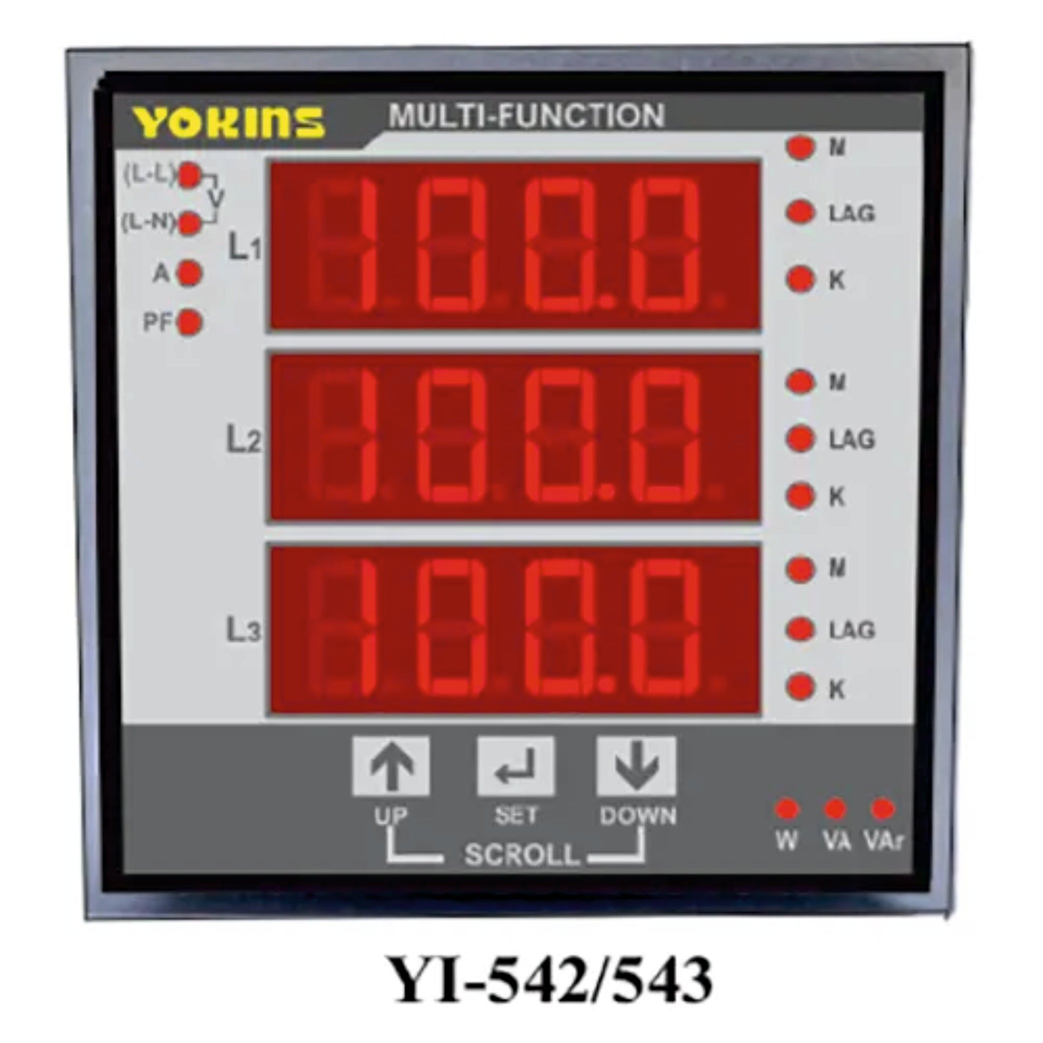 Three Phase Multifunction Meter