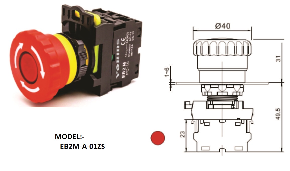 Emergency Stop Push Button